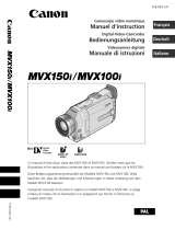 Canon MVX100i Manuale del proprietario