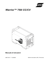 ESAB Warrior™ 750i CC/CV Manuale utente