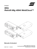 ESAB W82, Retrofit Mig 4004i WeldCloud™ Manuale utente