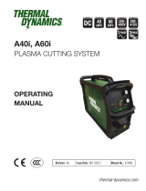 ESAB A40i, A60i Plasma Cutting System Manuale utente
