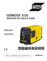 ESAB CUTMASTER® A120 Automated Plasma Cutting System Manuale utente