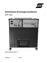 ESAB EPP-450 Plasma Power Source Manuale utente