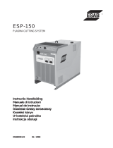 ESAB ESP-150 Plasma Cutting System Manuale utente