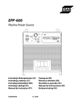 ESAB EPP-600 Plasma Power Source Manuale utente