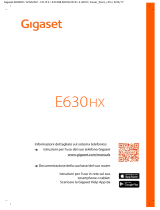 Gigaset E630HX Manuale utente