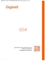 Gigaset GS4 senior Guida utente