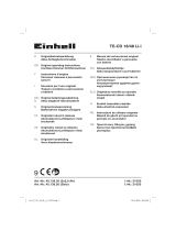 EINHELL TE-CD 18/48 Li-i (2x2,0Ah) Manuale utente