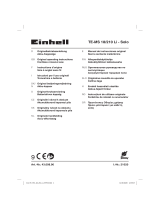 EINHELL Expert TE-MS 18/210 Li-Solo Manuale utente