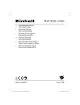 EINHELL Expert TE-CS 18/165-1 Li - Solo Manuale utente
