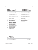 EINHELL Expert GE-CM 36/37 Li Manuale utente