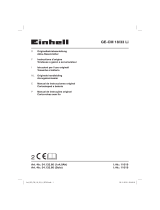 EINHELL Expert GE-CM 18/33 Li (1x4,0Ah) Manuale del proprietario