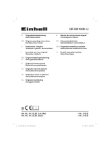 EINHELL Expert GE-CM 18/33 Li Manuale del proprietario