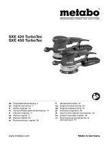 Metabo SXE 425 Manuale del proprietario