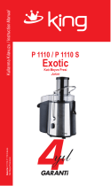 King P 1110 Exotic Manuale utente