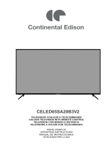 CONTINENTAL EDISON CELED65SA20B3V2 Manuale utente