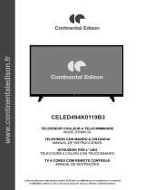 CONTINENTAL EDISON CELED494K0119B3 Manuale utente