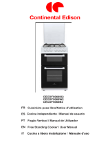 CONTINENTAL EDISON CECDF5060IX2 Manuale utente