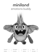 Miniland emotions buddy Manuale utente