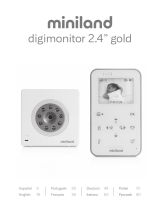 Miniland digimonitor 2.4" gold Manuale utente