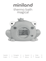 Miniland thermo bath magical Manuale utente