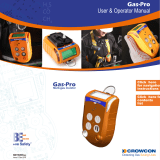 Crowcon Gas-Pro TK Istruzioni per l'uso