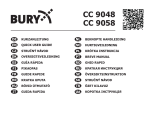 BURY CC 9048 Manuale del proprietario