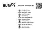 BURY S8 Cradle Universal 3XL Manuale del proprietario