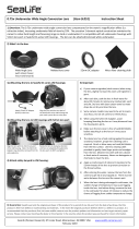 Sealife DC-Series 0.75x Wide Angle Conversion Lens (SL051) Manuale utente