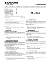 Blaupunkt XL 213.1 Manuale del proprietario