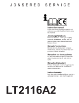 Jonsered LT 2116 A2 Manuale del proprietario