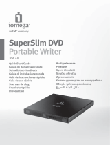 Iomega SUPERSLIM DVD USB 2.0 Manuale del proprietario