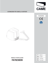 CAME FA70230CB Guida d'installazione