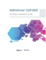 Comtech EF Data Memotec NetPerformer SDM-8400 Hardware Installation Manual