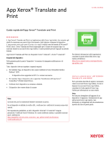 Xerox Translate and Print App Guida d'installazione
