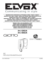 Elvox GIOTTO 6302/A Guida d'installazione
