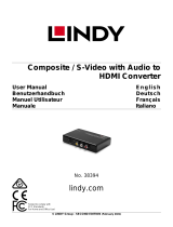 Lindy 38394 Composite / S-Video Manuale utente