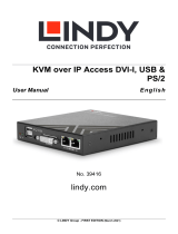 Lindy KVM over IP Access DVI-I, USB & PS/2 Manuale utente