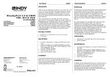 Lindy DisplayPort 1.4 to HDMI 18G, DVI & VGA Converter Manuale utente