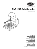 Hach QbD1200 AutoSampler Manuale utente