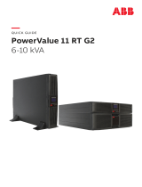 ABB PowerValue 11 RT G2 6-10 kVA Istruzioni per l'uso