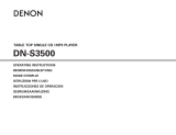 Denon DN-S3500 Manuale del proprietario