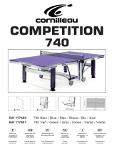 CORNILLEAU COMPETITION 740 Manuale del proprietario