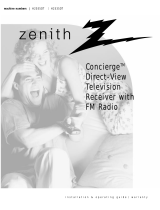 Zenith Concierge H2035DT Installation And Operating Manual, Warranty