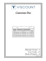 Viscount Cantorum Duo Manuale utente