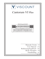 Viscount Cantorum VI Plus Manuale utente