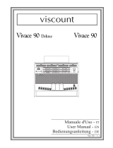 Viscount Vivace 90 Deluxe Manuale utente