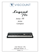 Viscount Legend ’70s Manuale del proprietario