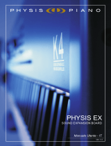 Viscount Physis Piano K5 EX Manuale del proprietario