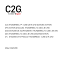 Legrand Thunderbolt C2G54536 Guida utente
