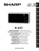 Sharp R-343S Mikrowelle Manuale del proprietario